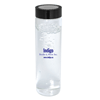 WB1503
	-600 ML. (20 FL. OZ.) SINGLE WALL BOROSILICATE GLASS BOTTLE-Clear Glass (bottle) Black (lid)